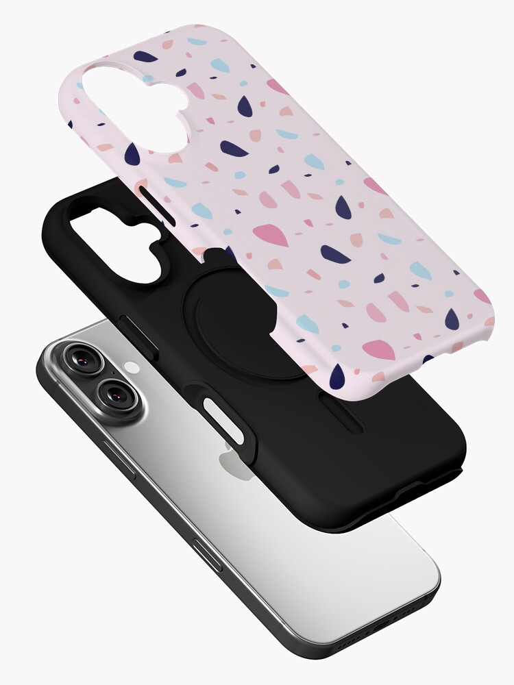 Thumbnail 2 of 4, iPhone Case, Terrazzo Pattern designed and sold by raluca20.