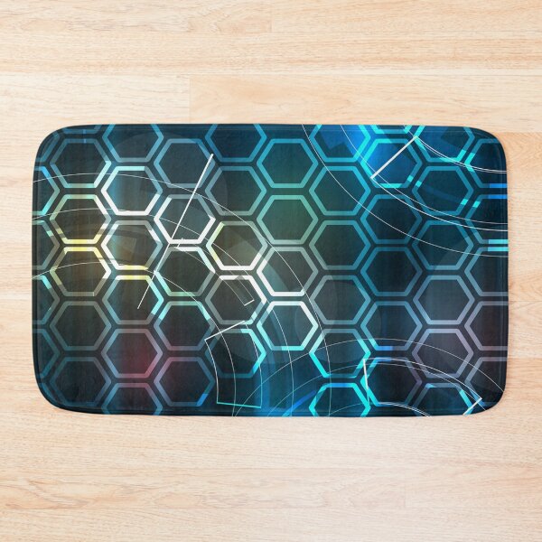Item preview, Techno Hexagon - PATT0060 designed and sold by 3-Starfish.