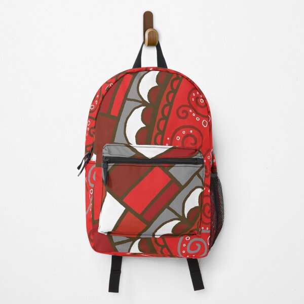 Item preview, Red and Gray Mandala designed and sold by Clare Wuellner.
