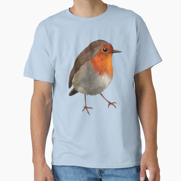 Vista previa del artículo con la obra «Robin», diseñado y vendido por freeminds.