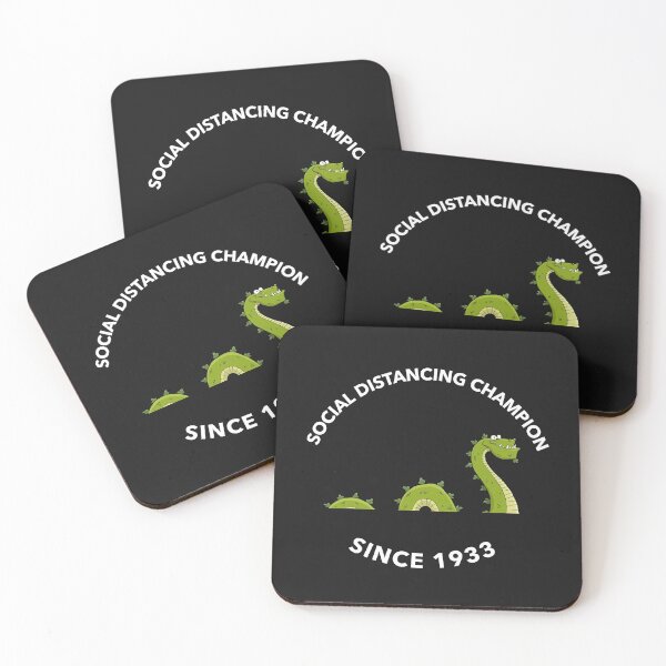 Item preview, Social Distancing Nessie Since 1933 designed and sold by PowerfulPrinted.