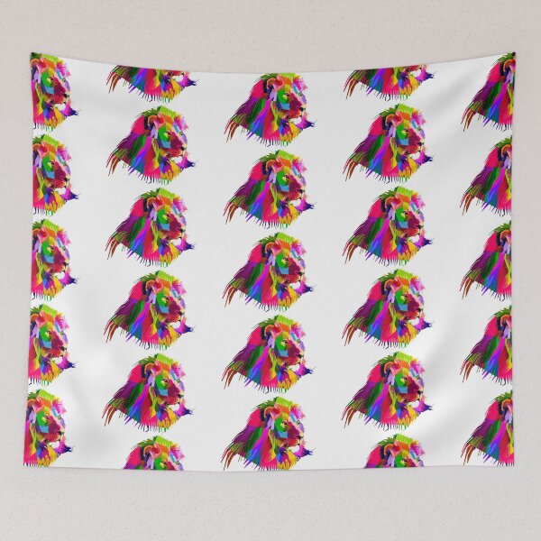 Item preview, Colorful Art Lion designed and sold by Parvizjon Sharipov.