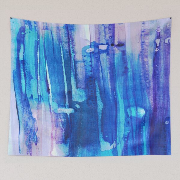 Item preview, Blue abstract designed and sold by Carolynne.