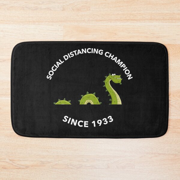 Item preview, Social Distancing Nessie Since 1933 designed and sold by PowerfulPrinted.