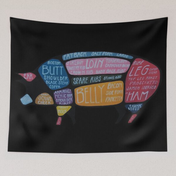 Item preview, Pork. It's what's for dinner! designed and sold by AbrasiveApparel.
