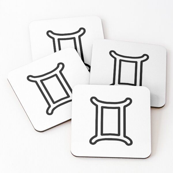 Artikelvorschau, Gemini Zodiac Sign - Sticker (astrology) entworfen und verkauft von JessisArt.
