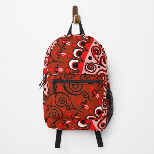 Item preview, Red, Black and White Mandala designed and sold by Clare Wuellner.