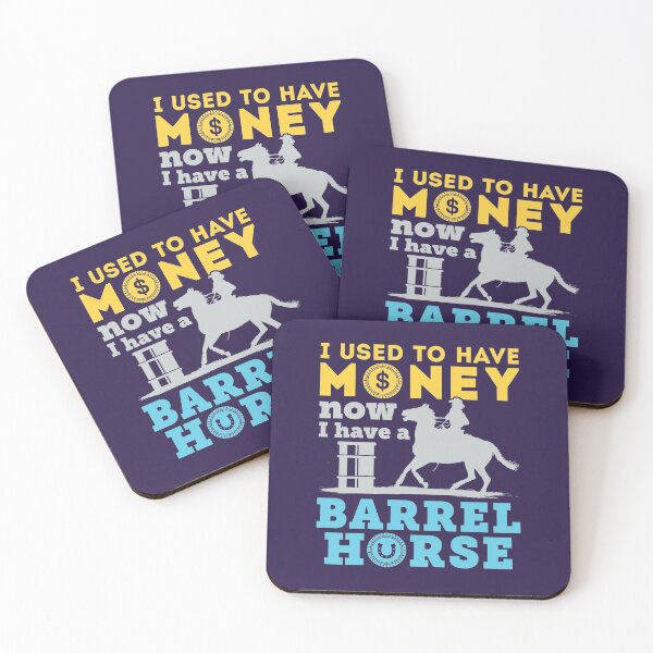 Item preview, Barrel Racing Funny I Used to Have Money Now I Have a Barrel Horse designed and sold by jaygo.