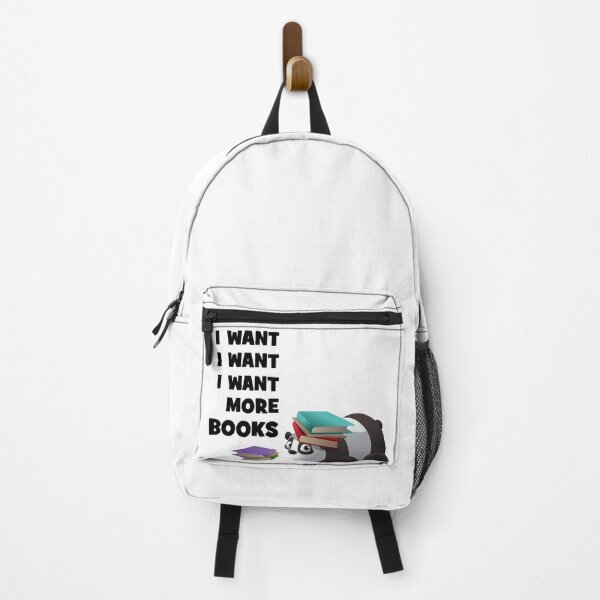 Item preview, I Want More Books Panda National Reader Day designed and sold by chanzds.