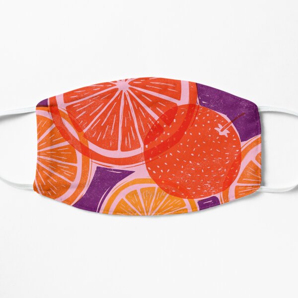 Citrus Woodblock Mask