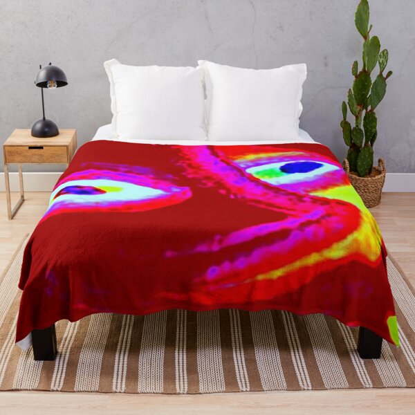 SMILING EARTH Throw Blanket
