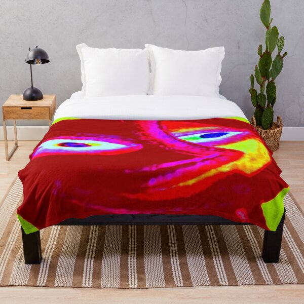 SMILING EARTH Throw Blanket