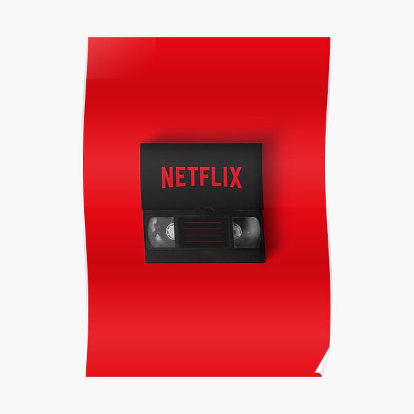 Once Appon a Time - Netflix Retro Poster