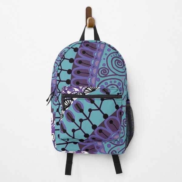 Item preview, Turquoise, Purple, and Lavender Mandala designed and sold by Clare Wuellner.