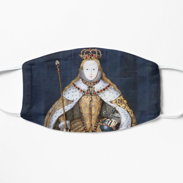Elizabeth I Coronation Portrait Flat Mask