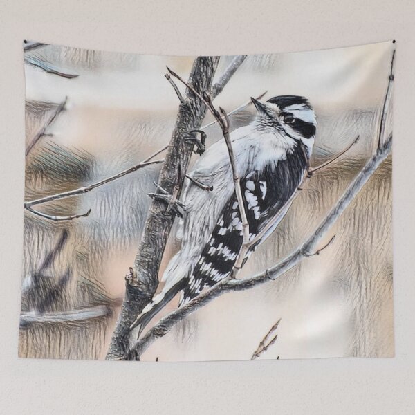 Item preview, Downy Woodpecker designed and sold by ReneeKennedy.