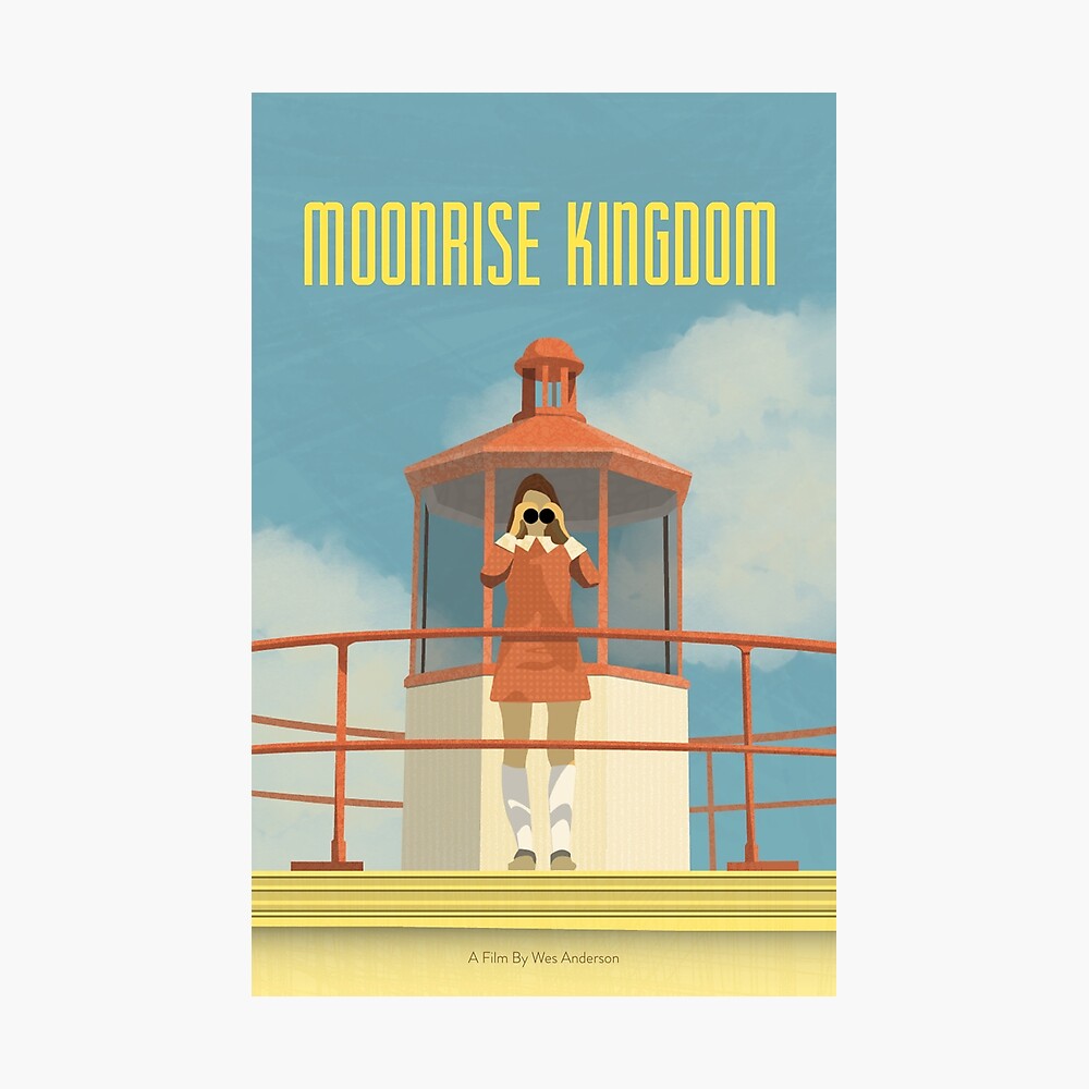 Moonrise Kingdom Poster By Bradleyblanton Redbubble