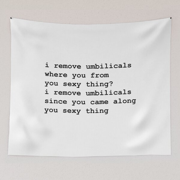 Item preview, Misheard lyrics –  Hot Chocalate, You Sexy Thing (black text) designed and sold by tiptoptees.