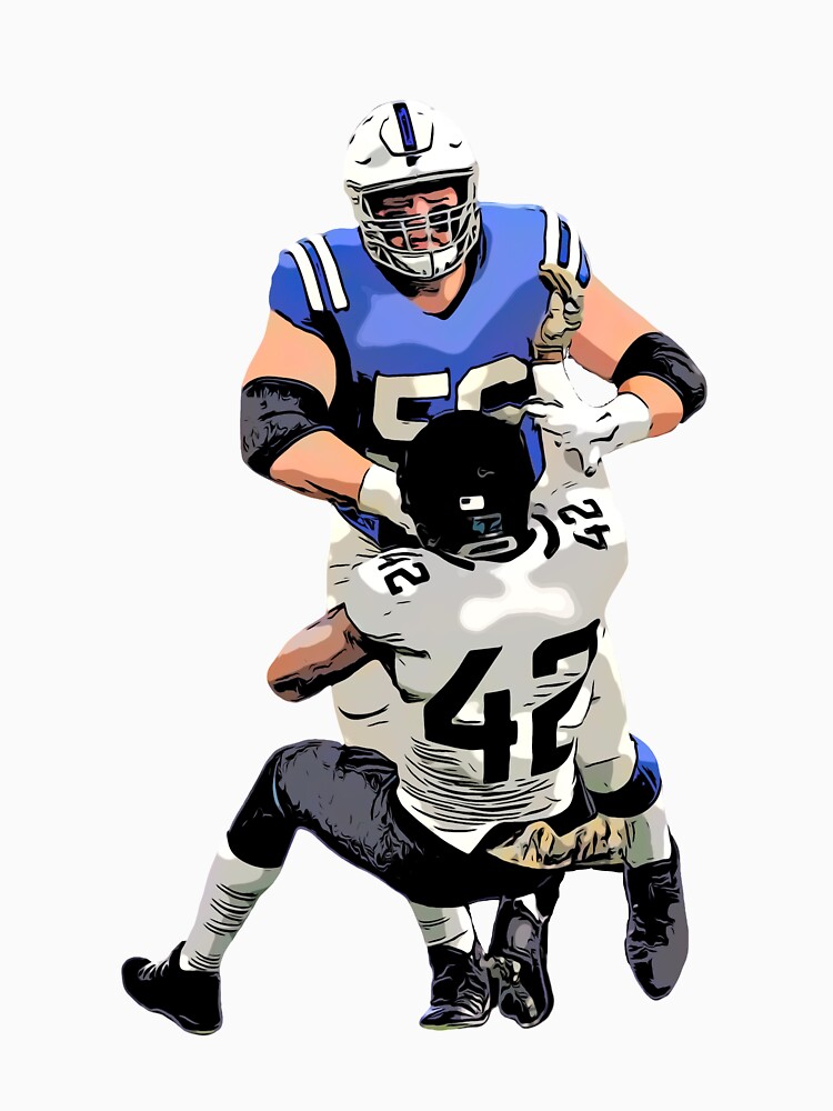 Quenton Nelson Colts NFL Sticker for Sale by Holton4Real