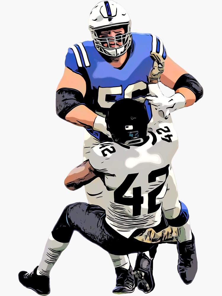 Quenton Nelson Colts NFL' Sticker for Sale by Holton4Real