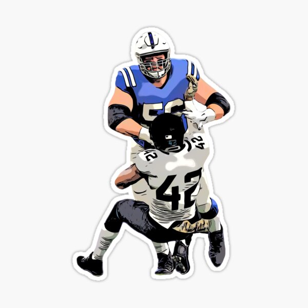 Quenton Nelson Colts NFL Sticker for Sale by Holton4Real