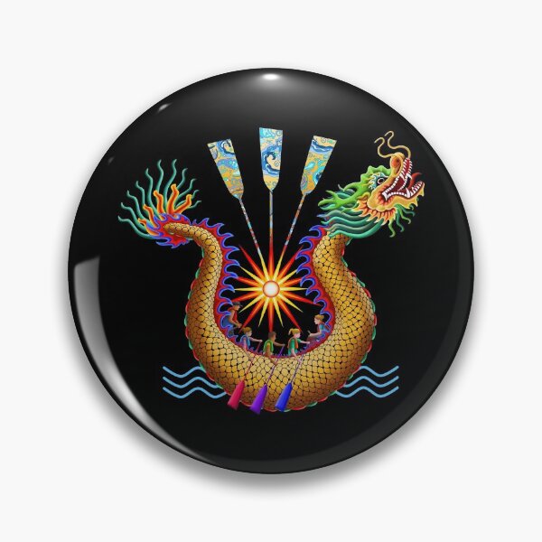 Item preview, Gold Dragon Boat Racing designed and sold by 99stars.