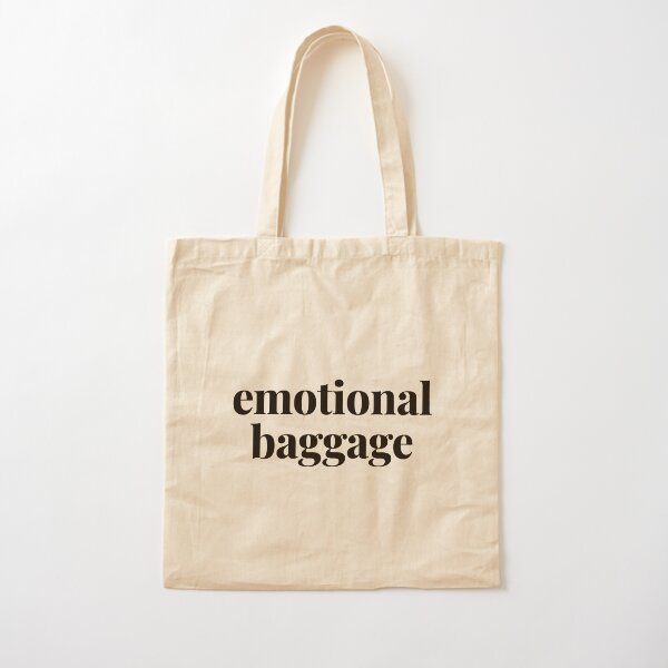 Emotional Baggage Cotton Tote Bag