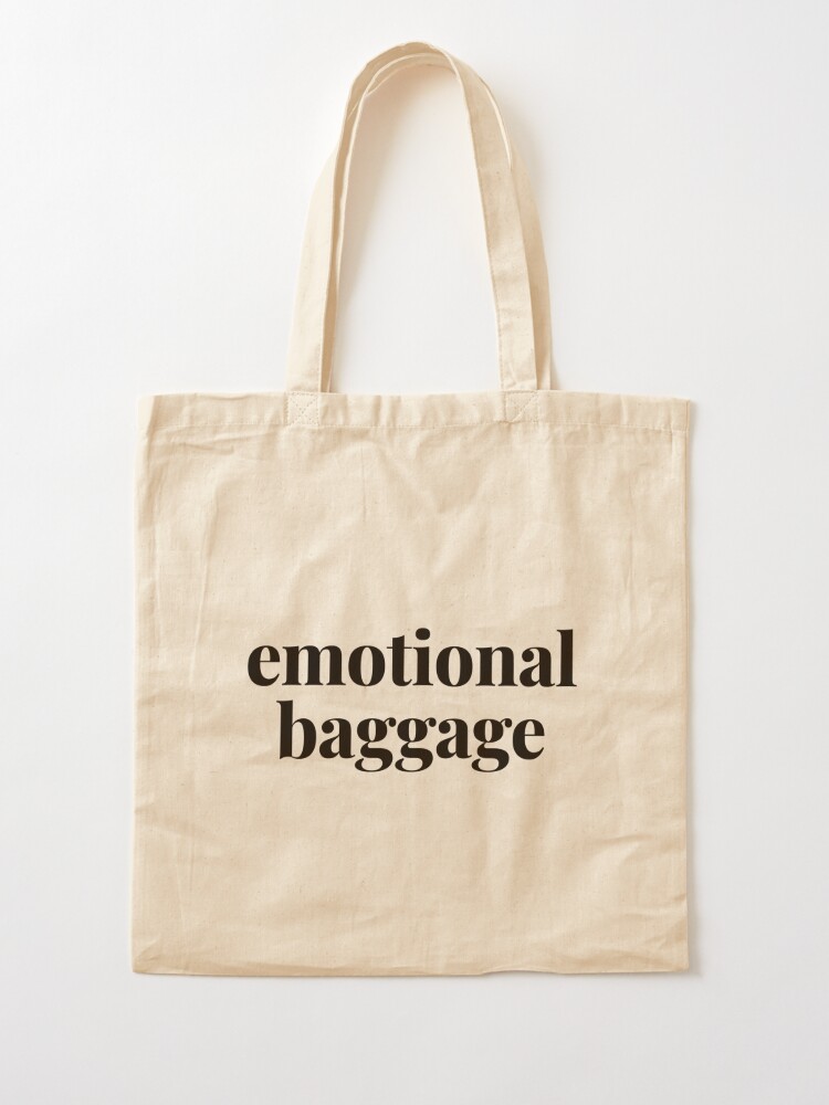 Canvas Tote Bag Emotional Baggage Tote Bag The School of Life 