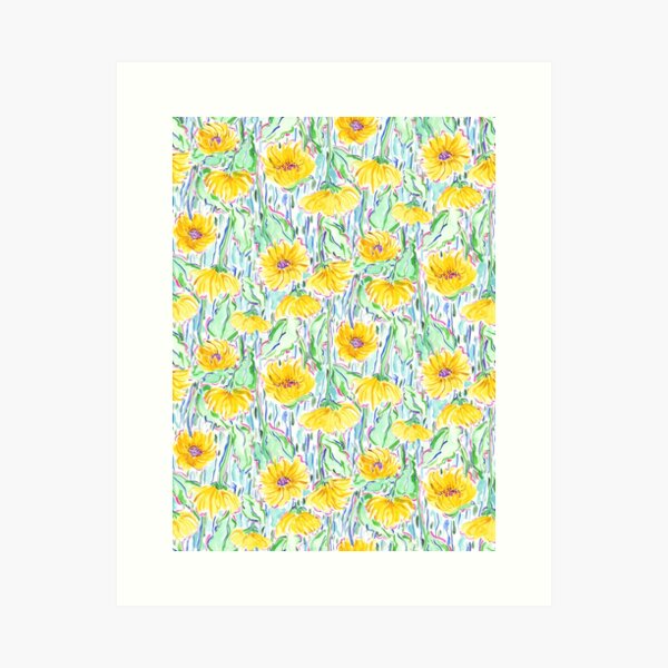 Item preview, Midsummer sunflowers designed and sold by Jacqueline Maldonado.