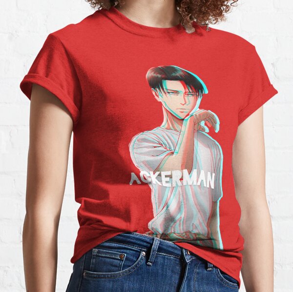 livai ackerman attaque des titans snk T-shirt classique