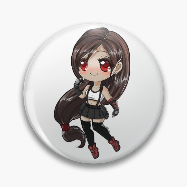 Item preview, Tifa Lockhart Chibi designed and sold by SarahRoseArts.