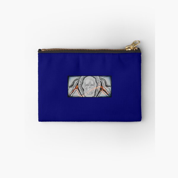 Item preview, Blue edged skull    designed and sold by OSG369.