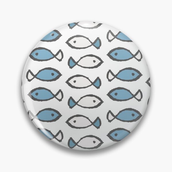 Item preview, Cute Hand Drawn Fish Pattern designed and sold by MugsMe.