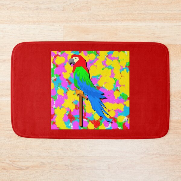 Item preview, Parrot Bird Pop Colour/Color Background Tie Dye Funky designed and sold by IBMClothing.