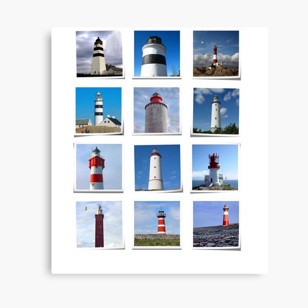 Lighthouses Part I. Canvas Print