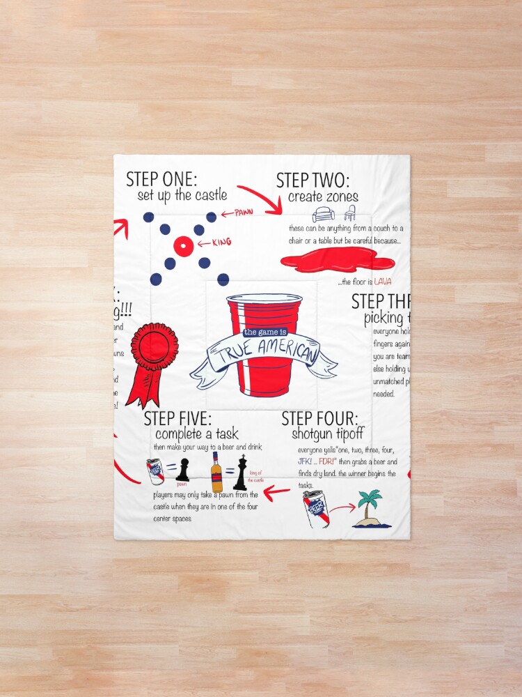 Alternate view of True American Rules Comforter