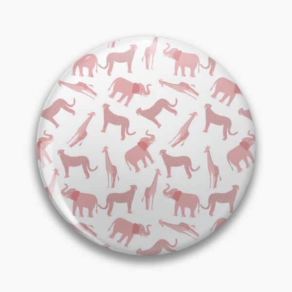 Item preview, Pink Safari Animals designed and sold by PaintingbyAgnes.
