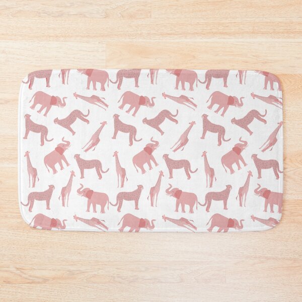 Item preview, Pink Safari Animals designed and sold by PaintingbyAgnes.