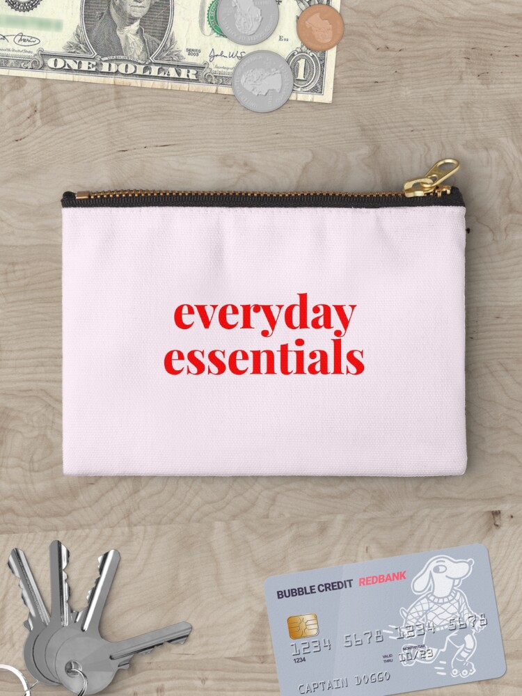 Thumbnail 3 of 4, Zipper Pouch, Everyday Essentials designed and sold by raluca20.