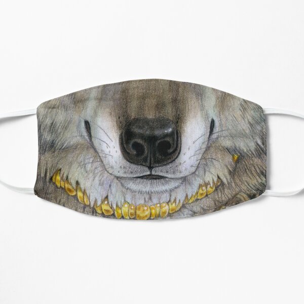 Dire Wolf Nose Flat Mask