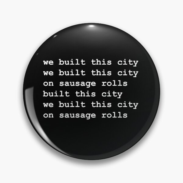Item preview, Misheard lyrics –  Jefferson Starship, We Built This City (white text) designed and sold by tiptoptees.