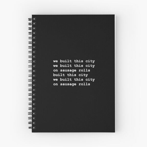 Item preview, Misheard lyrics –  Jefferson Starship, We Built This City (white text) designed and sold by tiptoptees.