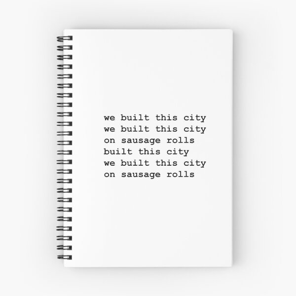 Item preview, Misheard lyrics –  Jefferson Starship, We Built This City (black text) designed and sold by tiptoptees.