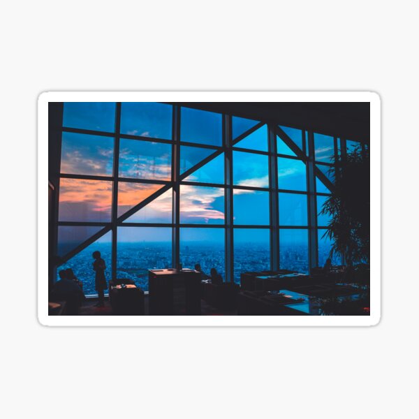 Shinjuku World Window Sticker