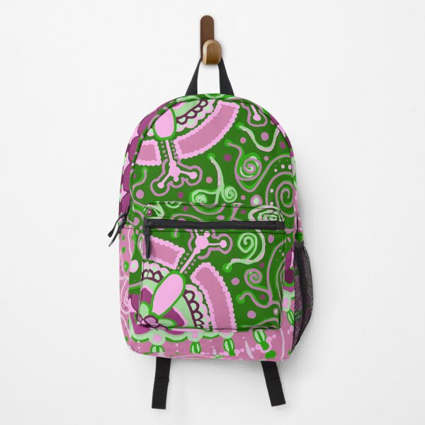 Item preview, Pink and Green Mandala designed and sold by Clare Wuellner.