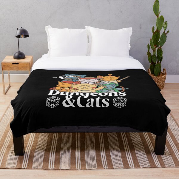 Item preview, Funny Dungeons & Cats  designed and sold by HiFiTees.