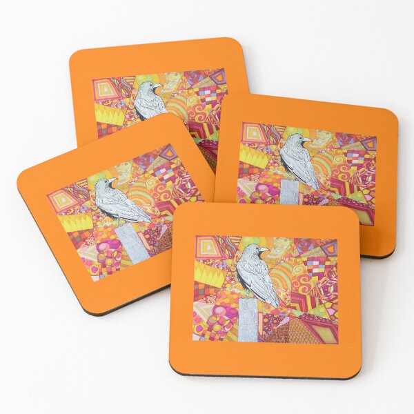 Item preview, Colorful Crow designed and sold by IsahopperArt.