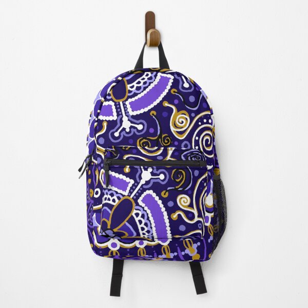 Item preview, Purple and Gold Mandala designed and sold by Clare Wuellner.