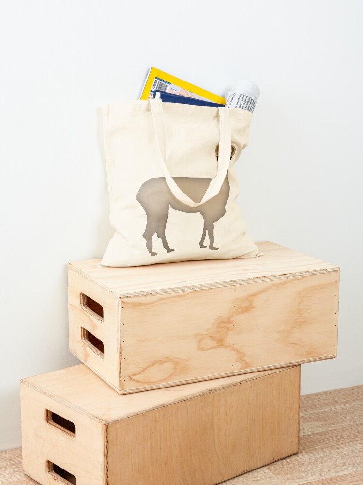 Alternate view of NDVH Llama (shaded) Tote Bag