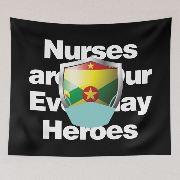 Item preview, Grenada Nurses are Everyday Heroes designed and sold by HelloFromAja.